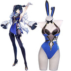 Genshin Impact Yelan Bunny Girl Cosplay Costume