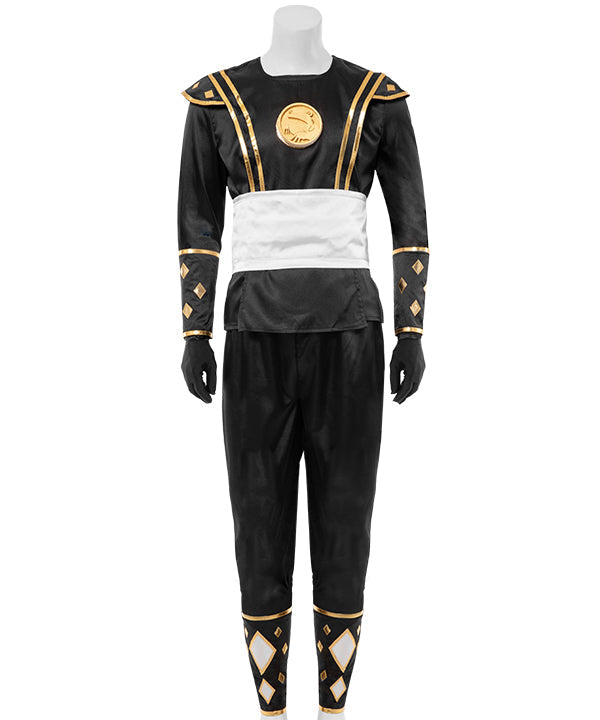 Power Rangers Black Ninja Ranger Black Ninjetti Ranger Cosplay Costume