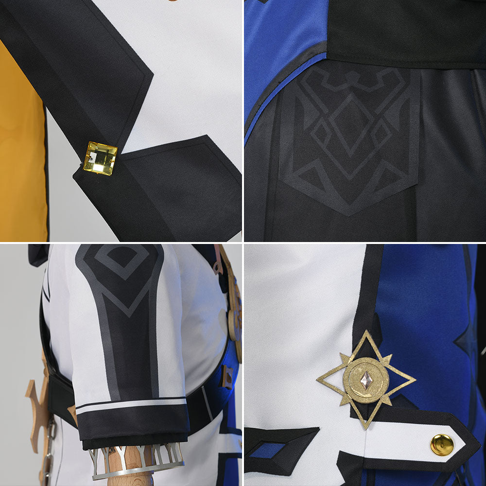 Genshin Impact Albedo Halloween Cosplay Costume