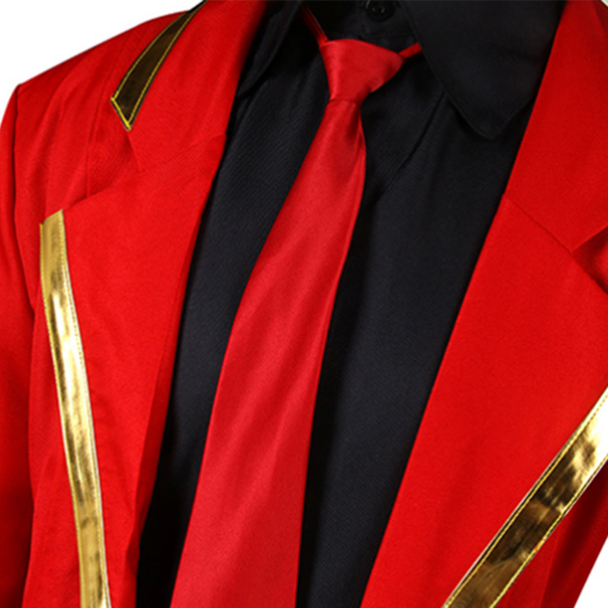 Limbus Company Dante Red Coat Cosplay Costume