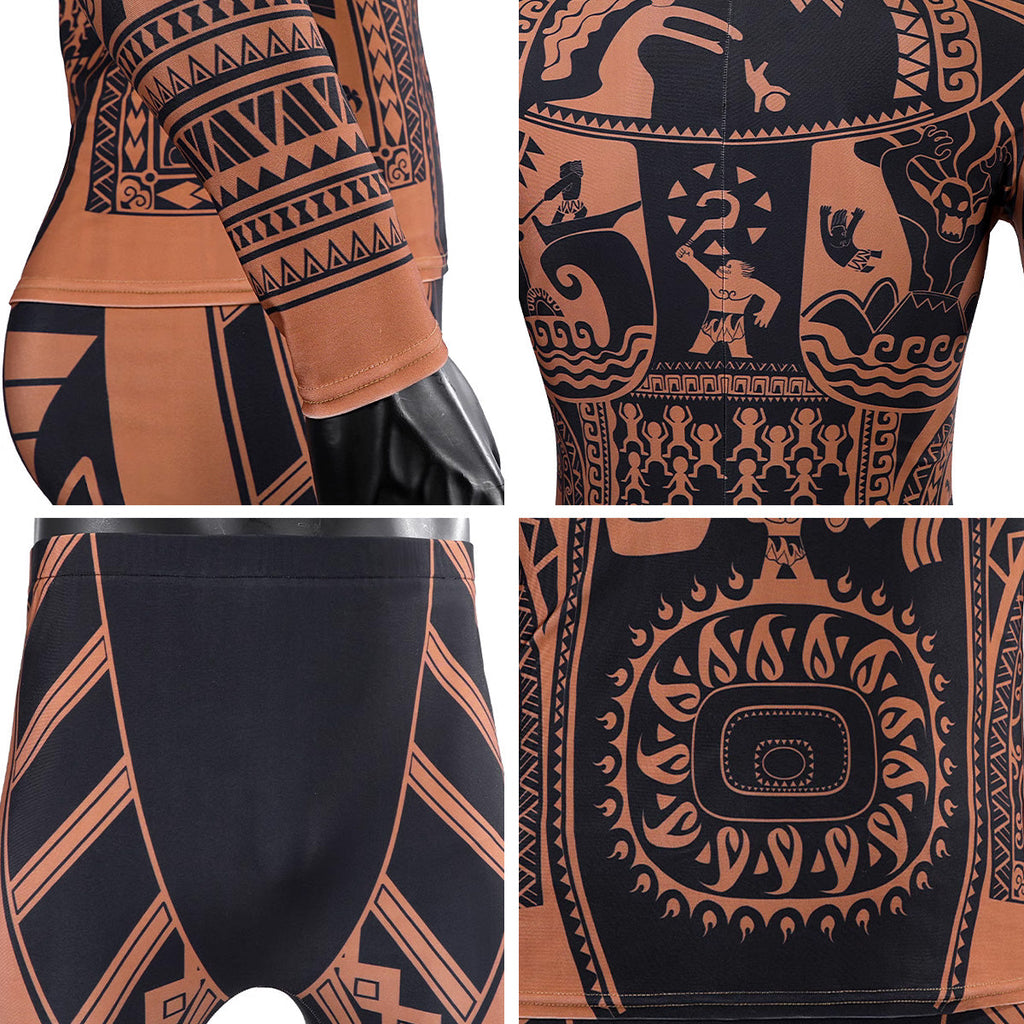 Moana Maui Premium Edition Cosplay Costume