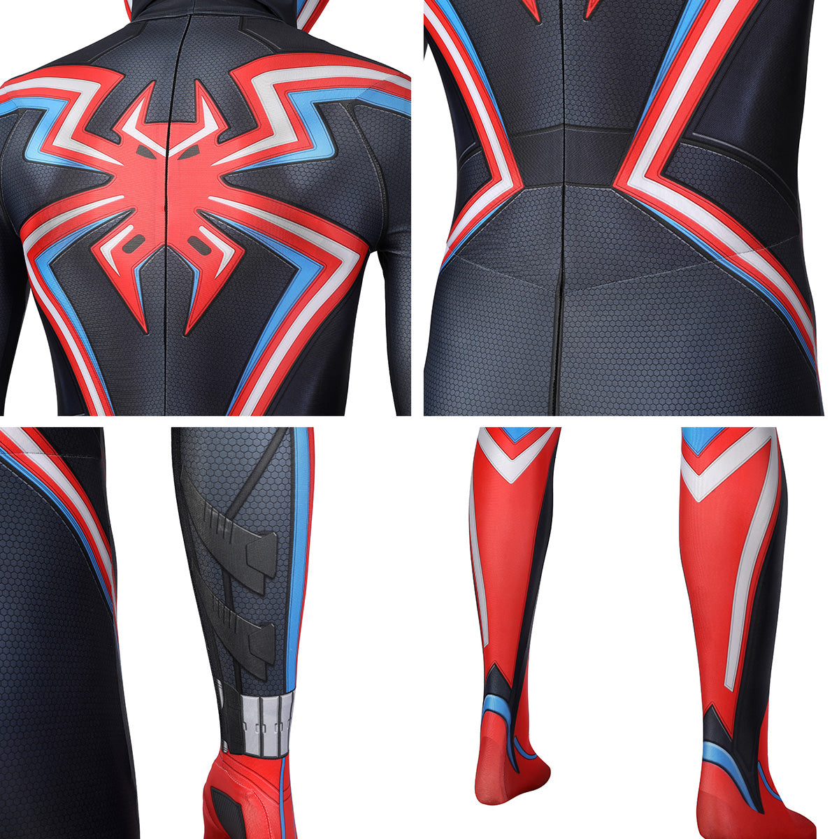 Spider-Man: Miles Morales 2099 Suit Cosplay Costume