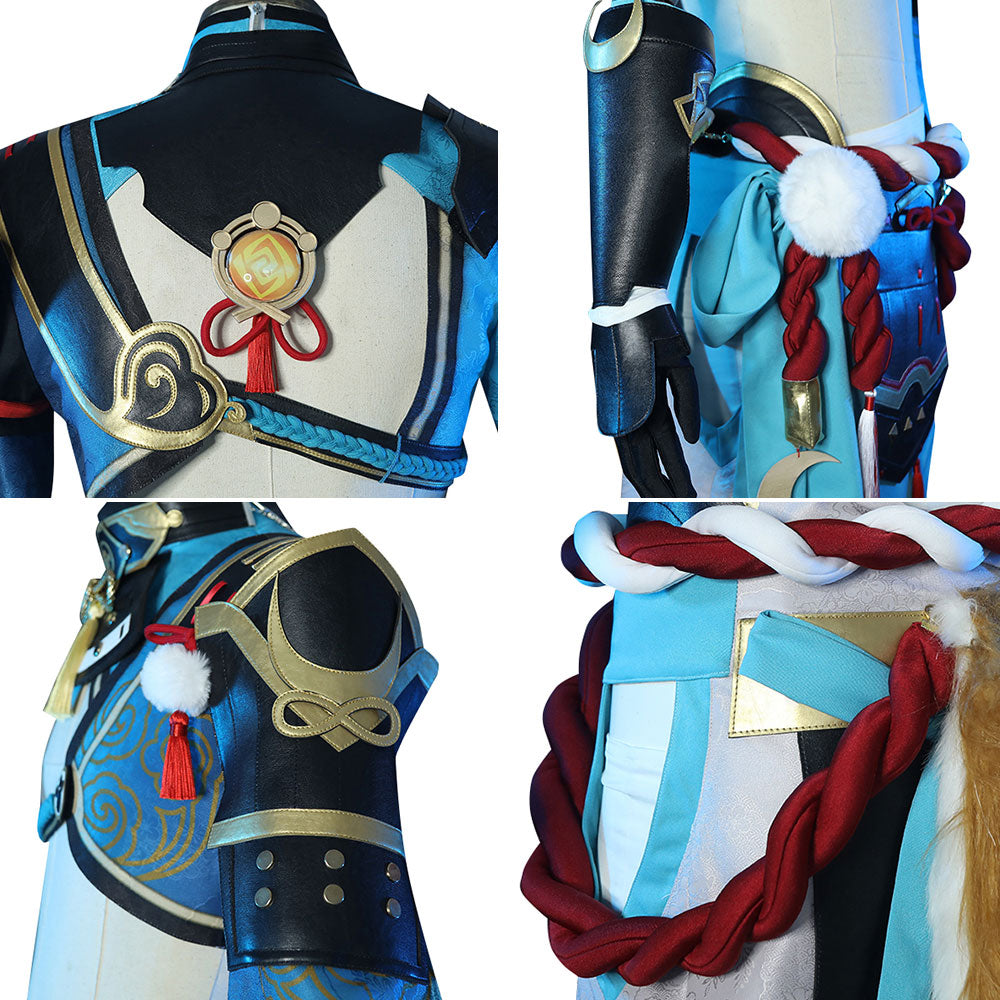 Genshin Impact Gorou-Render Premium Edtion Cosplay Costume