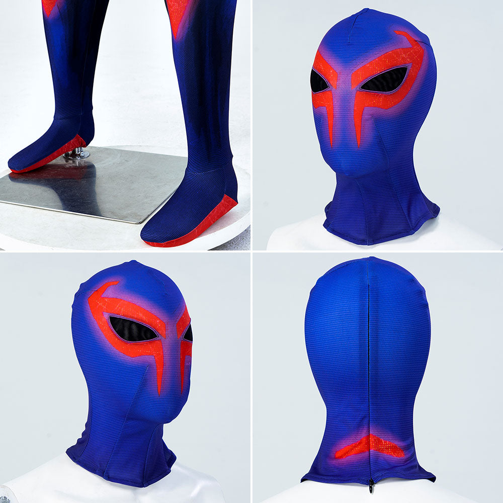 Spider-Verse Miguel O'Hara Spider-Man 2099 Cosplay Costume