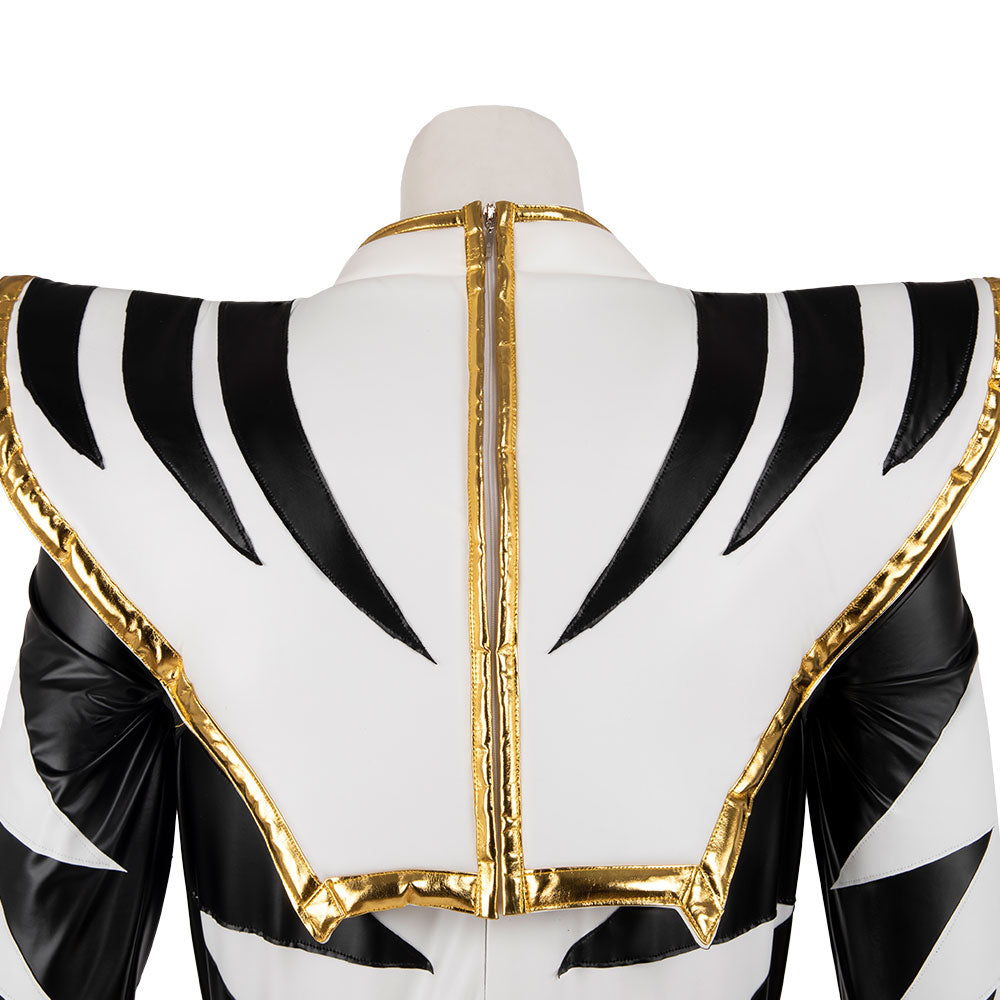 Power Rangers Dino Thunder White Dino Ranger Cosplay Costume