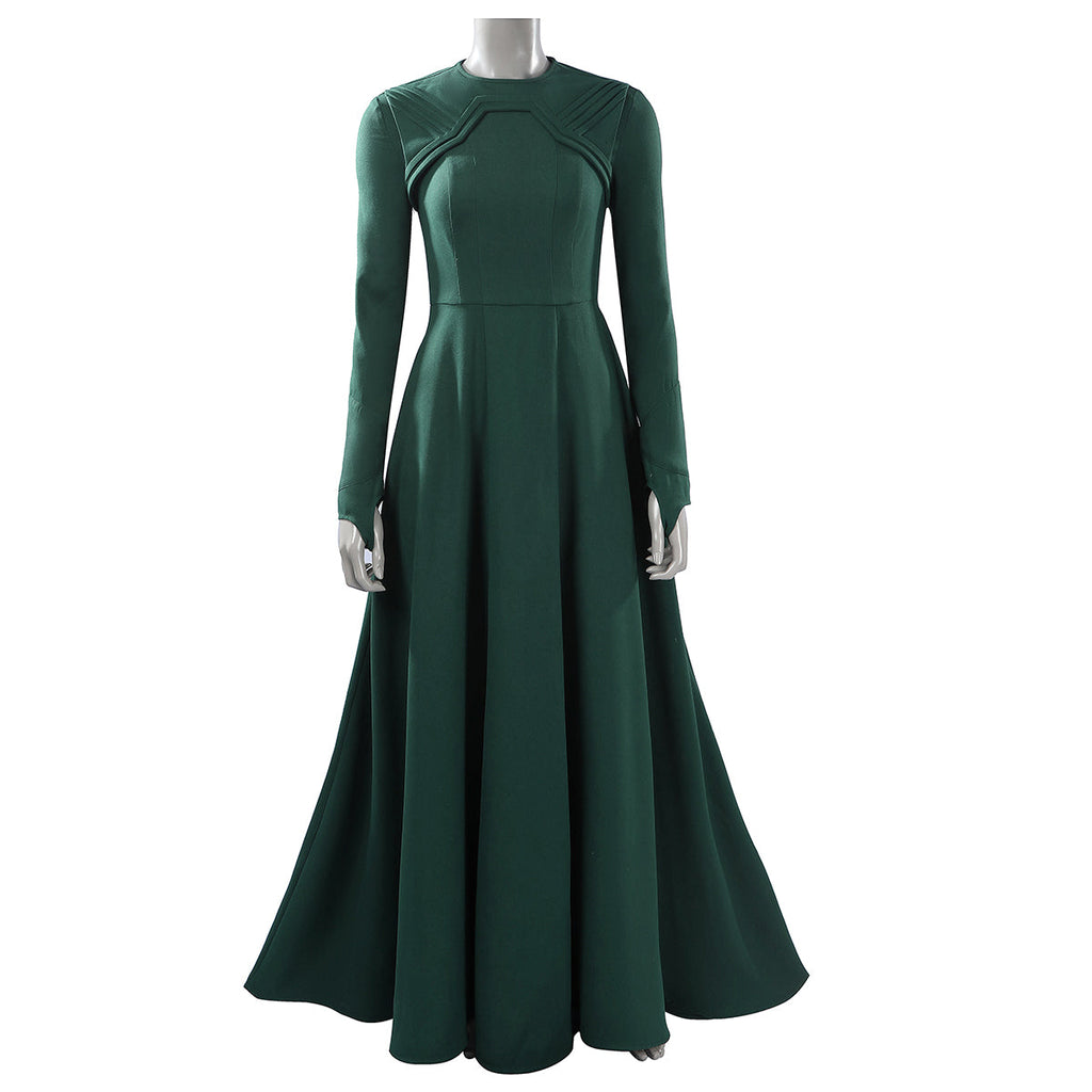 Avengers: Doomsday Latverian Witch Green Cosplay Costume