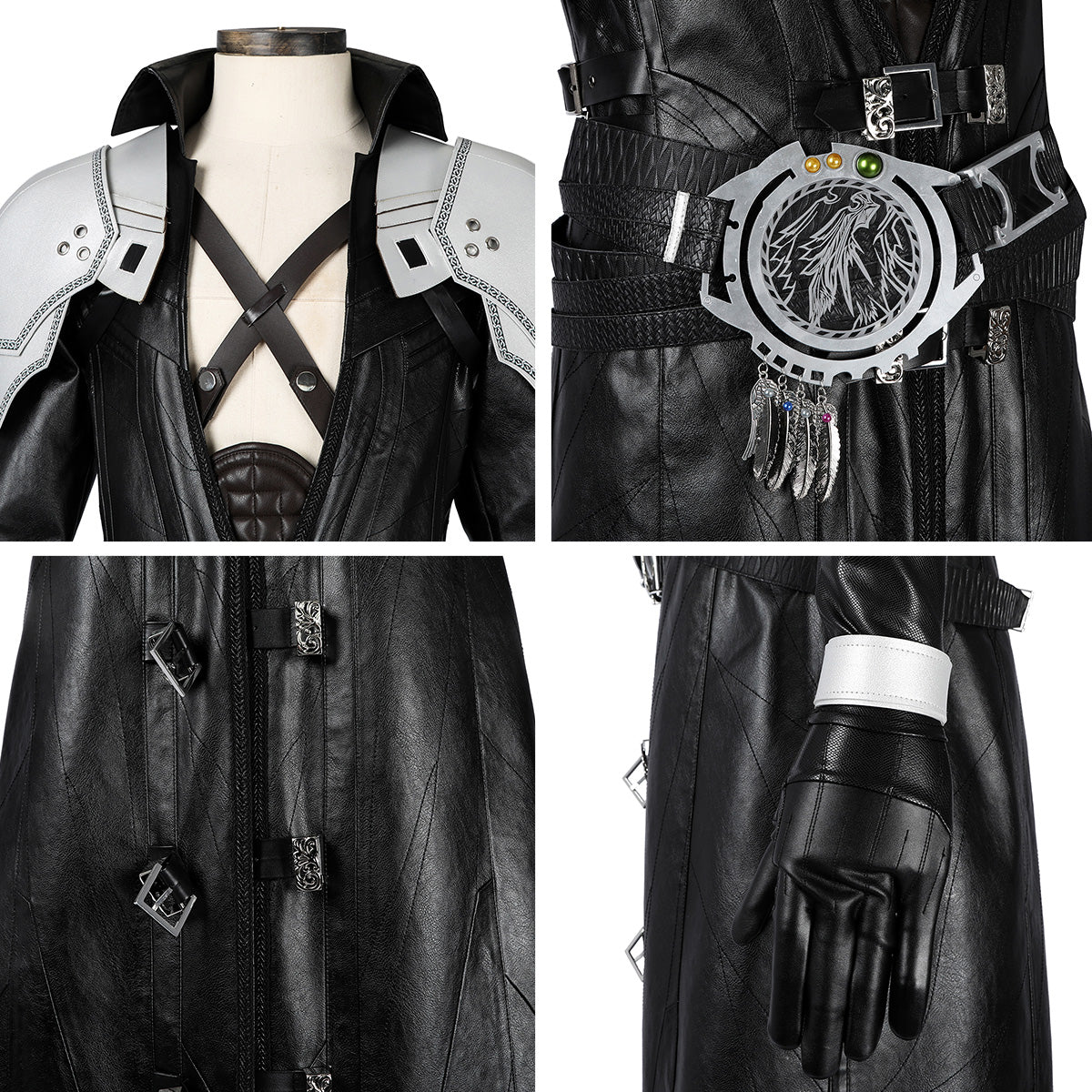 Final Fantasy VII Rebirth Sephiroth Cosplay Costume