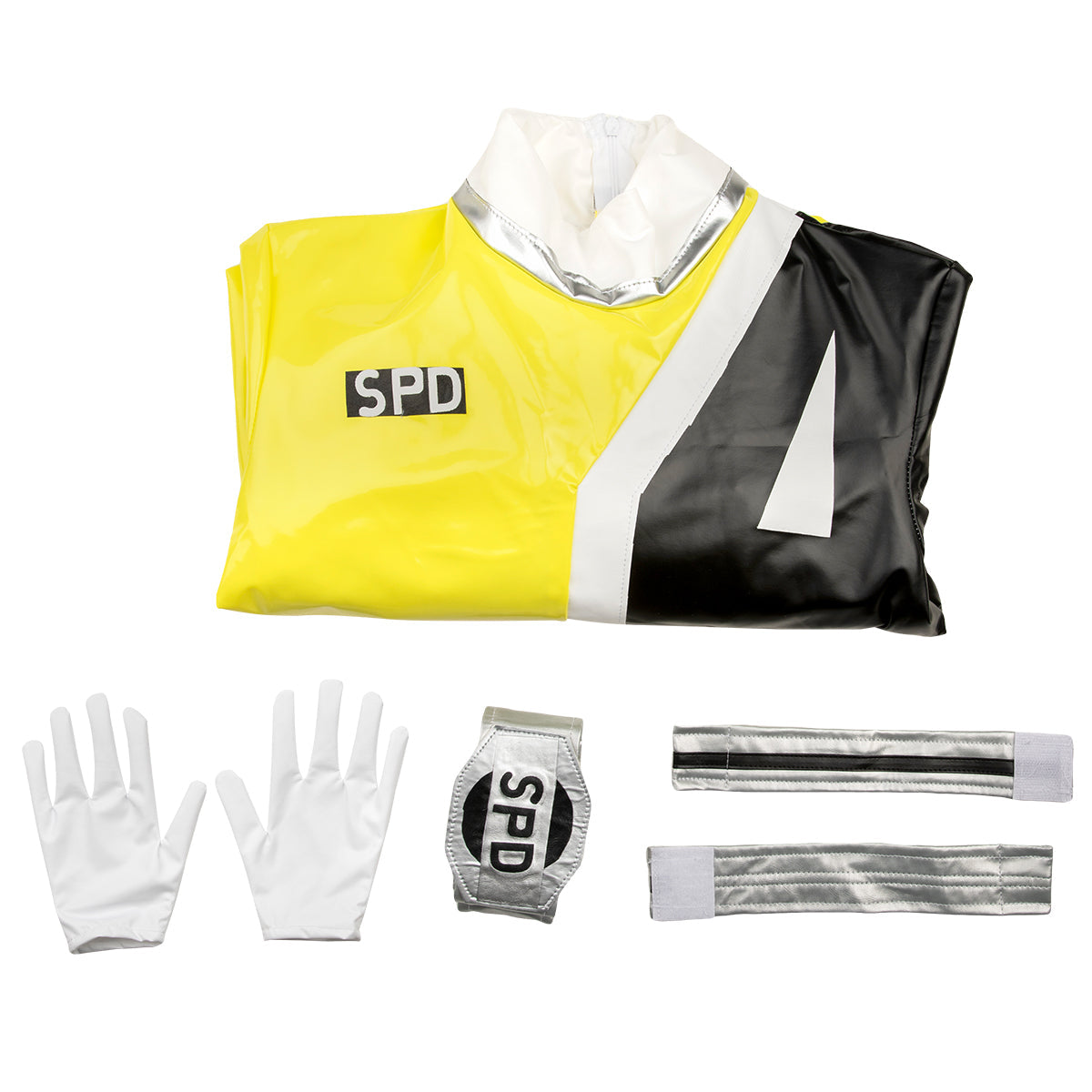 Power Rangers S.P.D. SPD Yellow Ranger Cosplay Costume