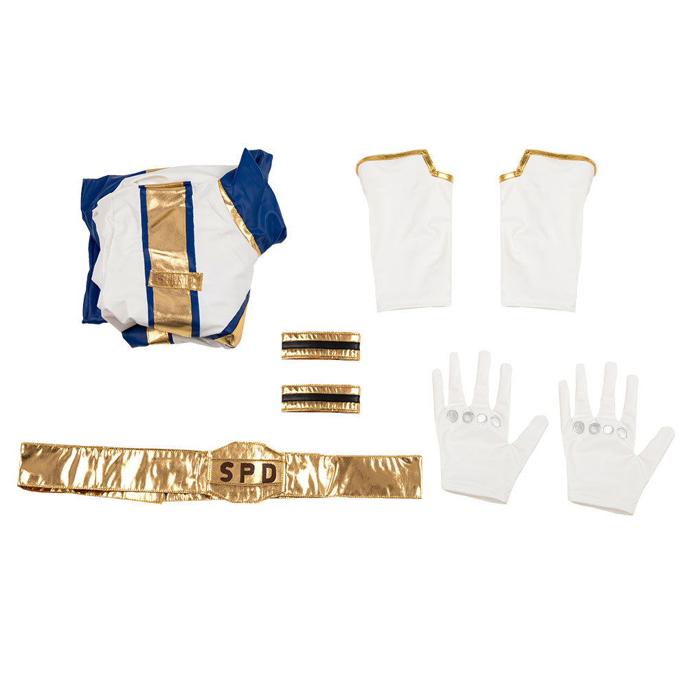 Power Rangers S.P.D. SPD Omega Ranger Cosplay Costume