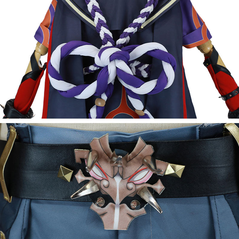 Genshin Impact Arataki Itto Cosplay Costume
