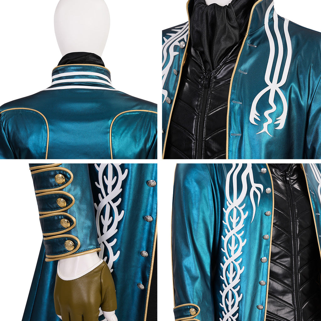 Devil May Cry 3 Dante's Awakening Vergil Cosplay Costume