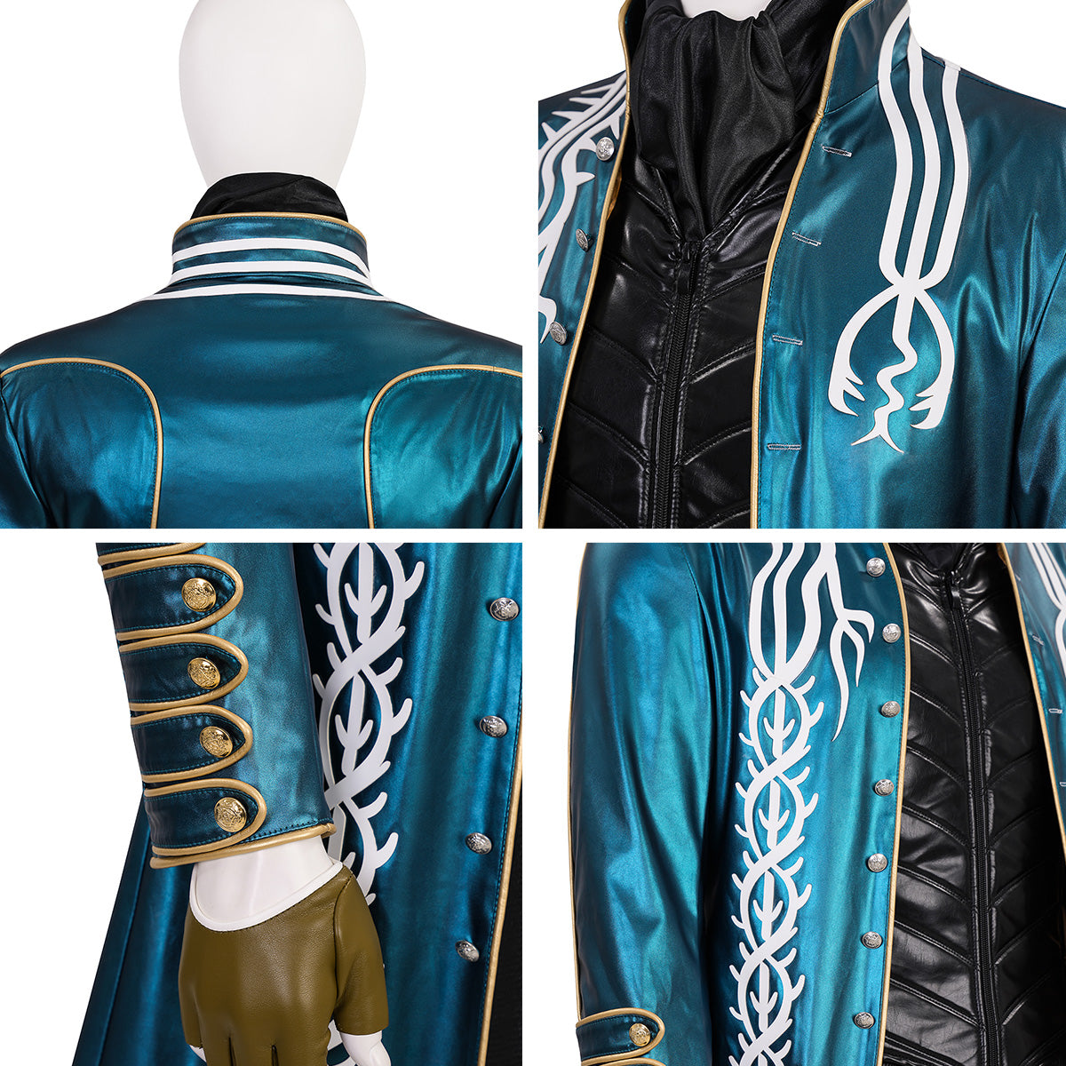 Devil May Cry 3 Dante's Awakening Vergil Cosplay Costume