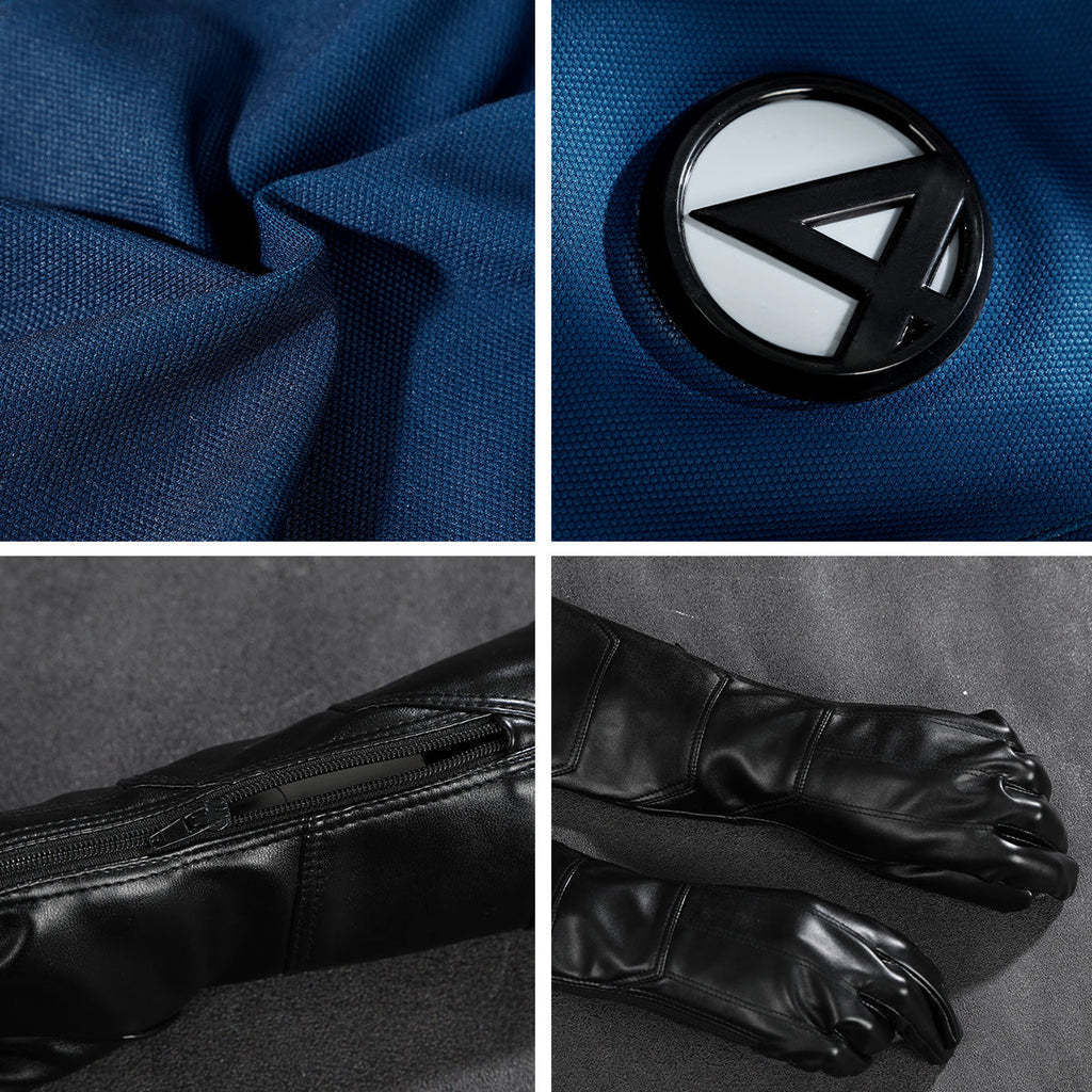 Fantastic Four Invisible Woman Sue Storm Cosplay Costume
