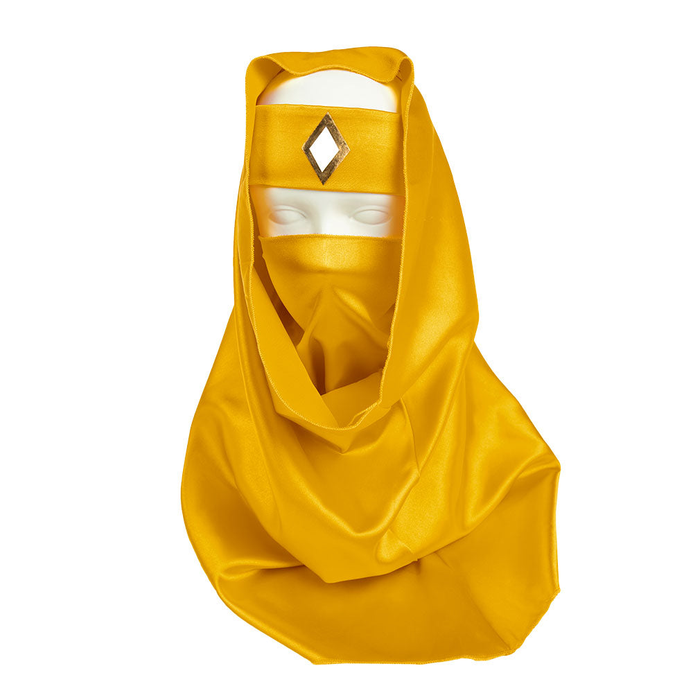 Power Rangers Yellow Ninjetti Ranger B Edition Cosplay Costume