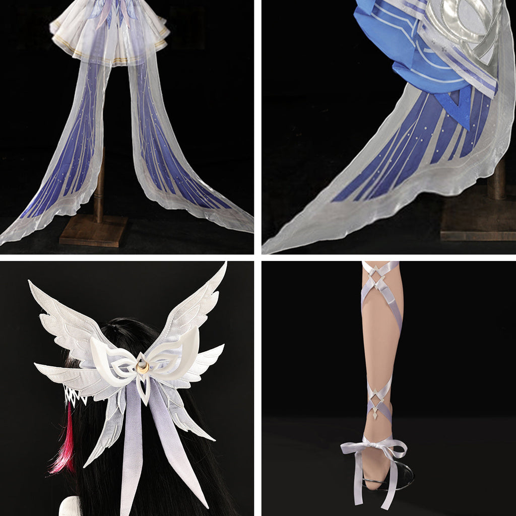 Genshin Impact Moon Maiden Columbina Cosplay Costume