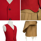 One Piece Live Action Season 2 Luffy Costume with Straw Hat