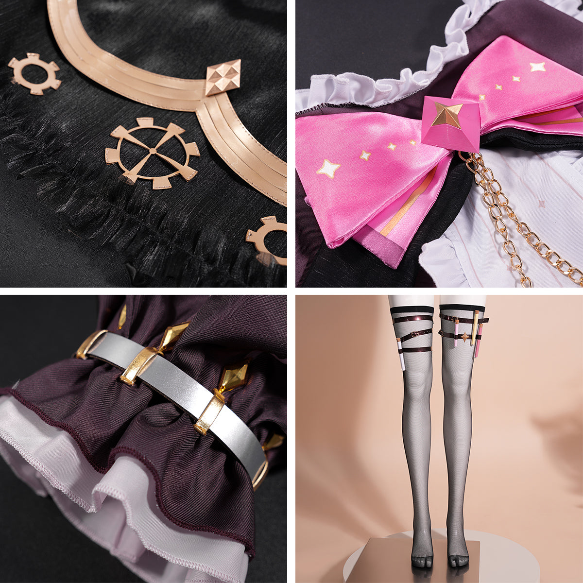 Virtual YouTuber Ace Taffy B Cosplay Costume