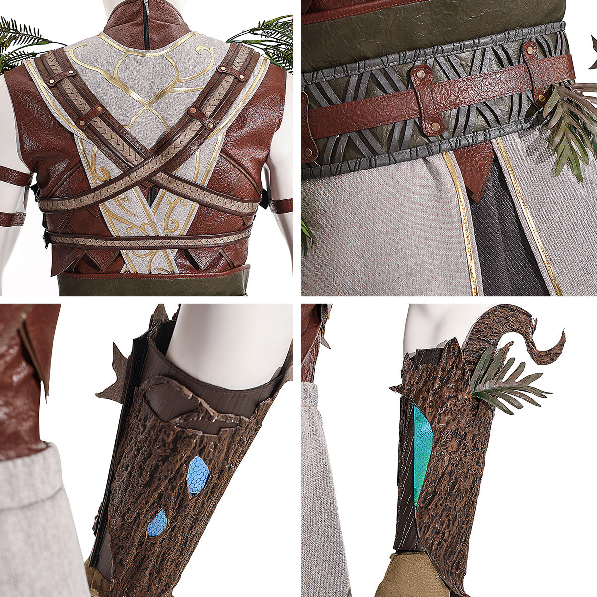 Baldur's Gate III Baldur s Gate 3 BG3 Halsin Cosplay Costume
