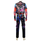 Spider-Verse Spider-Punk Hobie Cosplay Costume with Wig