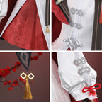 Genshin Impact Lantern Rite 5.3 Version Hu Tao New Skin Cosplay Costume