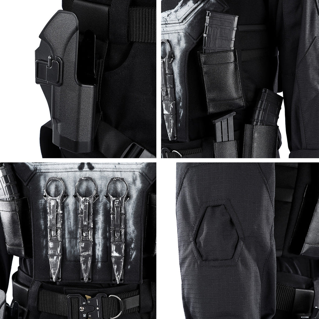 Spider-Man: Brand New Day Punisher Cosplay Costume