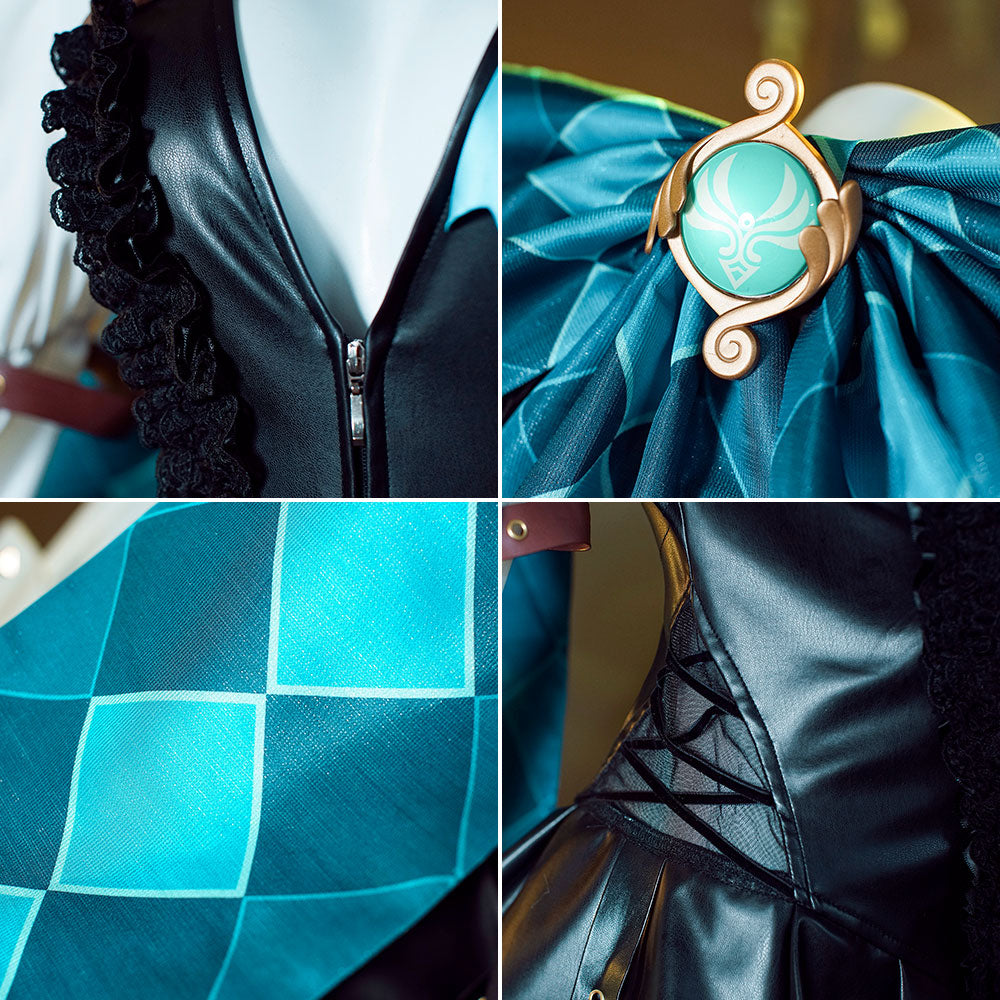 Genshin Impact Lynette New Edition Cosplay Costume
