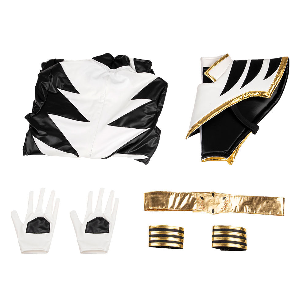Power Rangers Dino Thunder White Dino Ranger Cosplay Costume