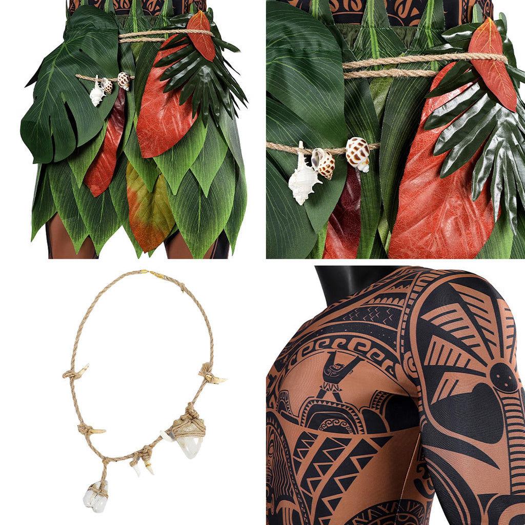 Moana Maui Premium Edition Cosplay Costume