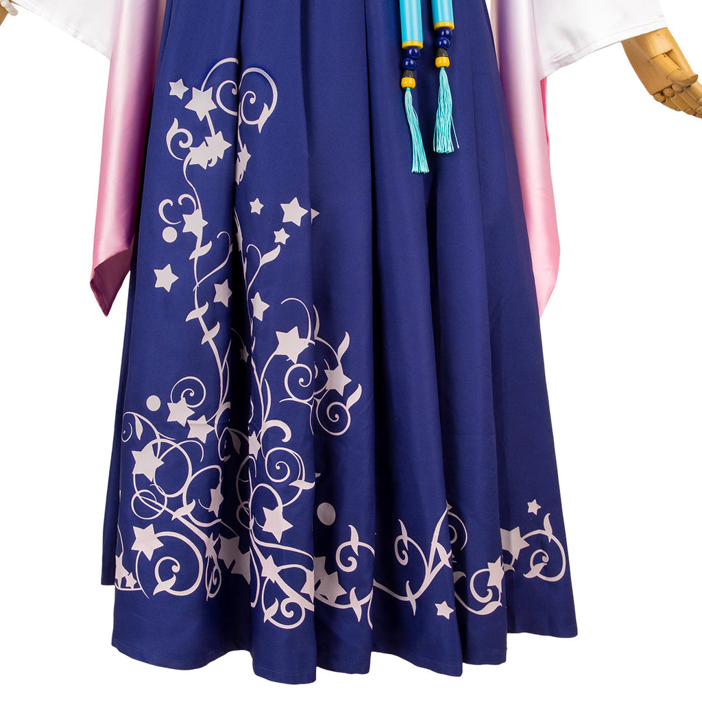 Final Fantasy X FF10 Yuna Cosplay Costume - Deluxe Version
