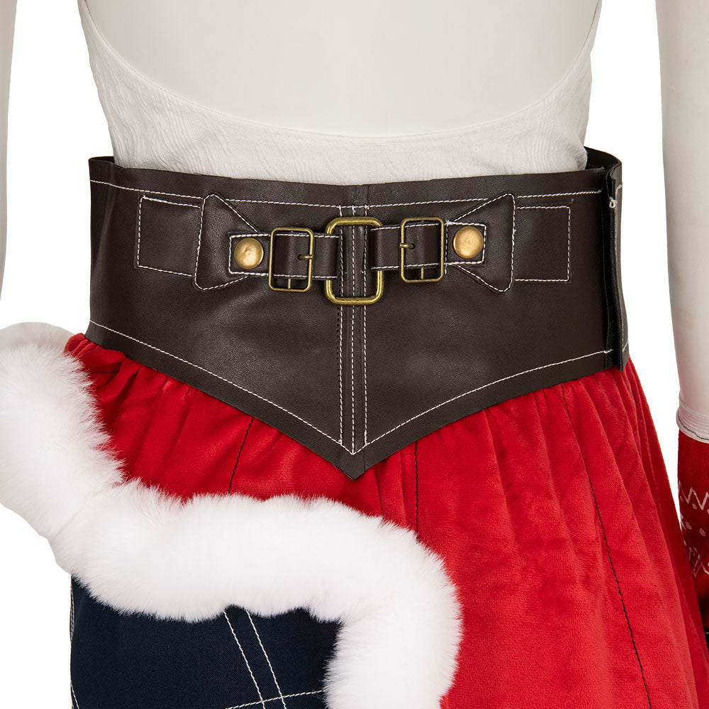 Final Fantasy VII Ever Crisis FF7EC Christmas Tifa Lockhart Cosplay Costume