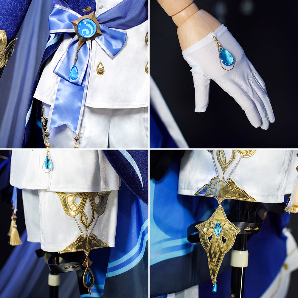 Genshin Impact Focalors Furina Premium Edition Cosplay Costume