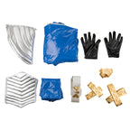 Power Rangers Cosmic Fury Blue Ranger Cosplay Costume