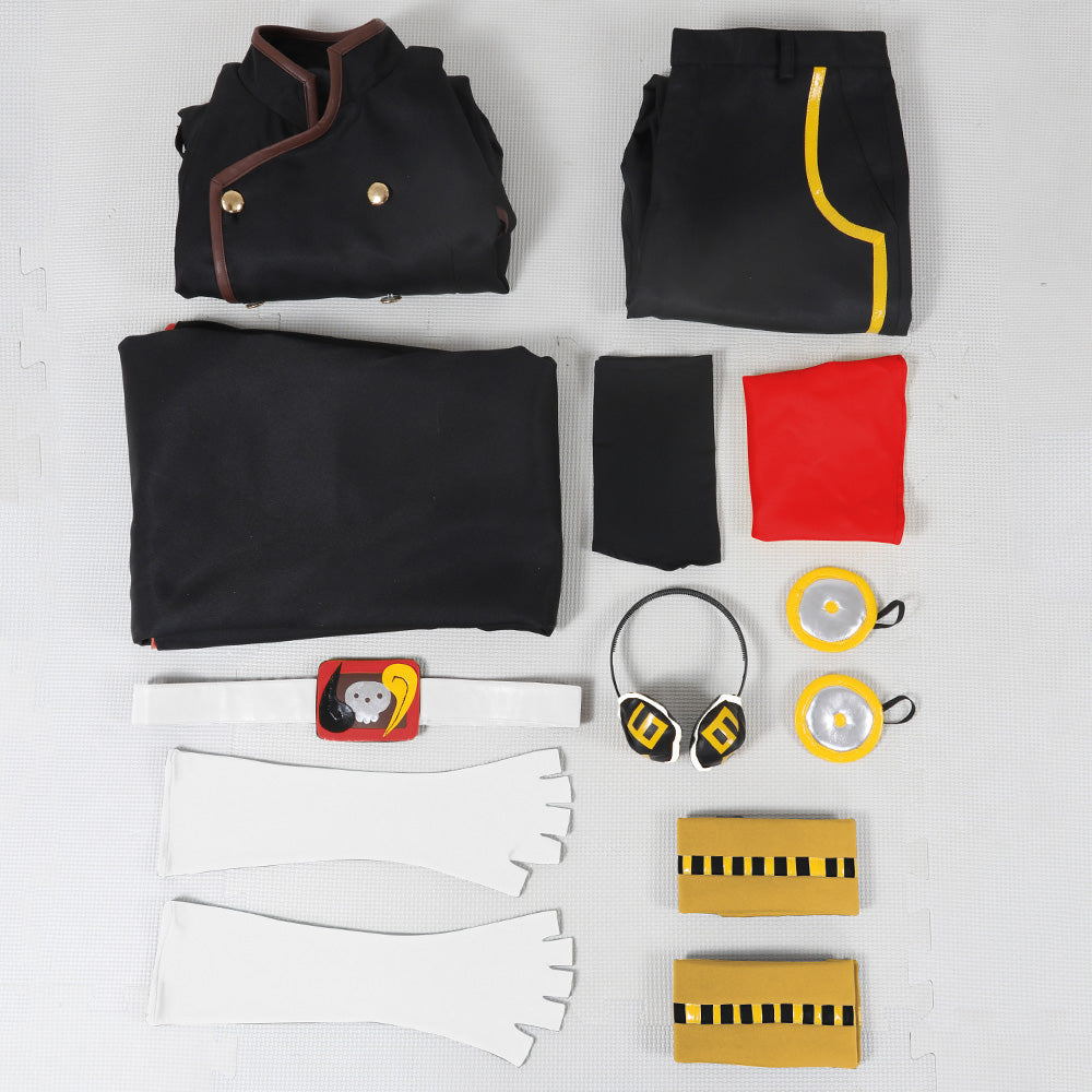 One Piece Germa 66 Sanji Vinsmoke Red Cosplay Costume