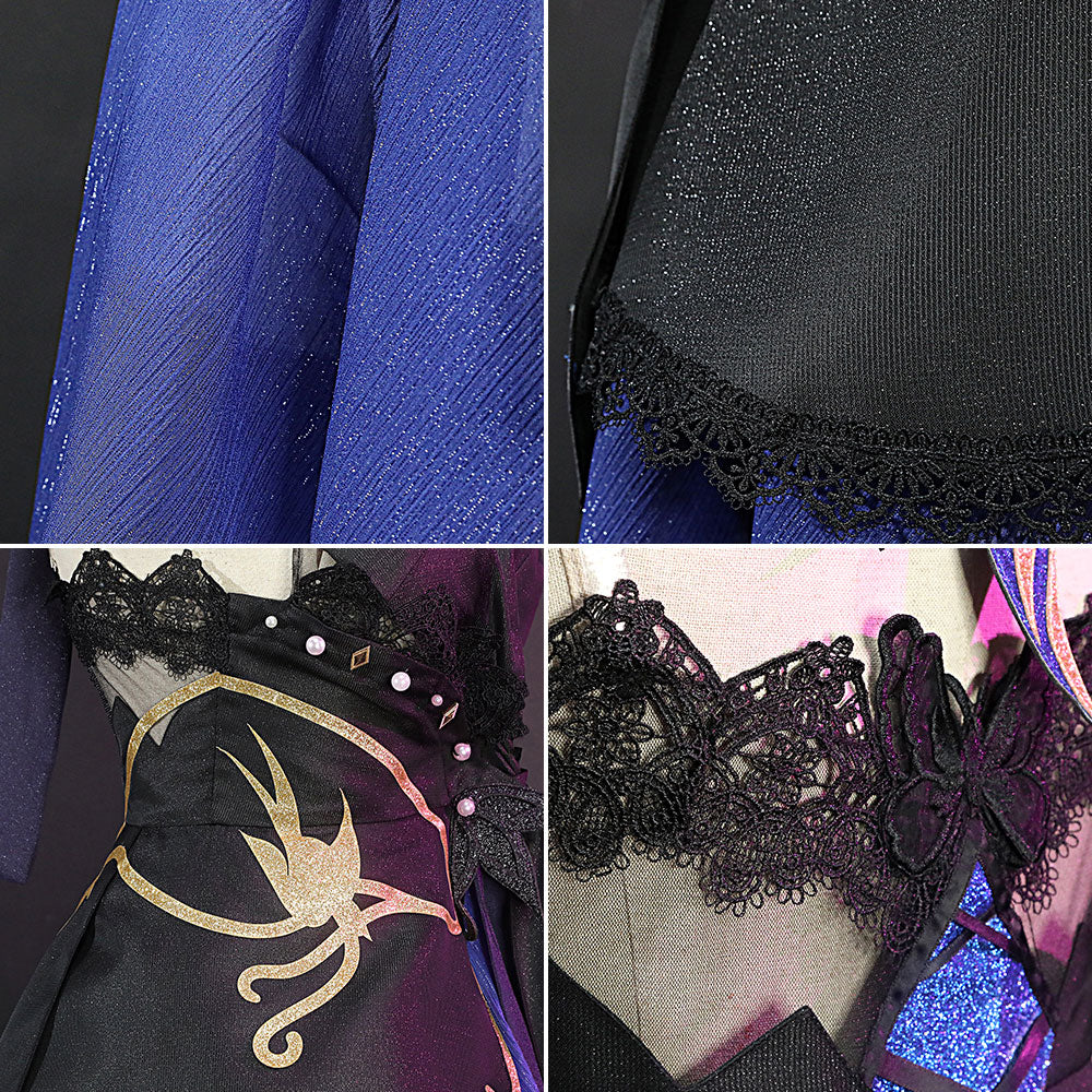 Genshin Impact Keqing Opulent Splendor Cosplay Costume