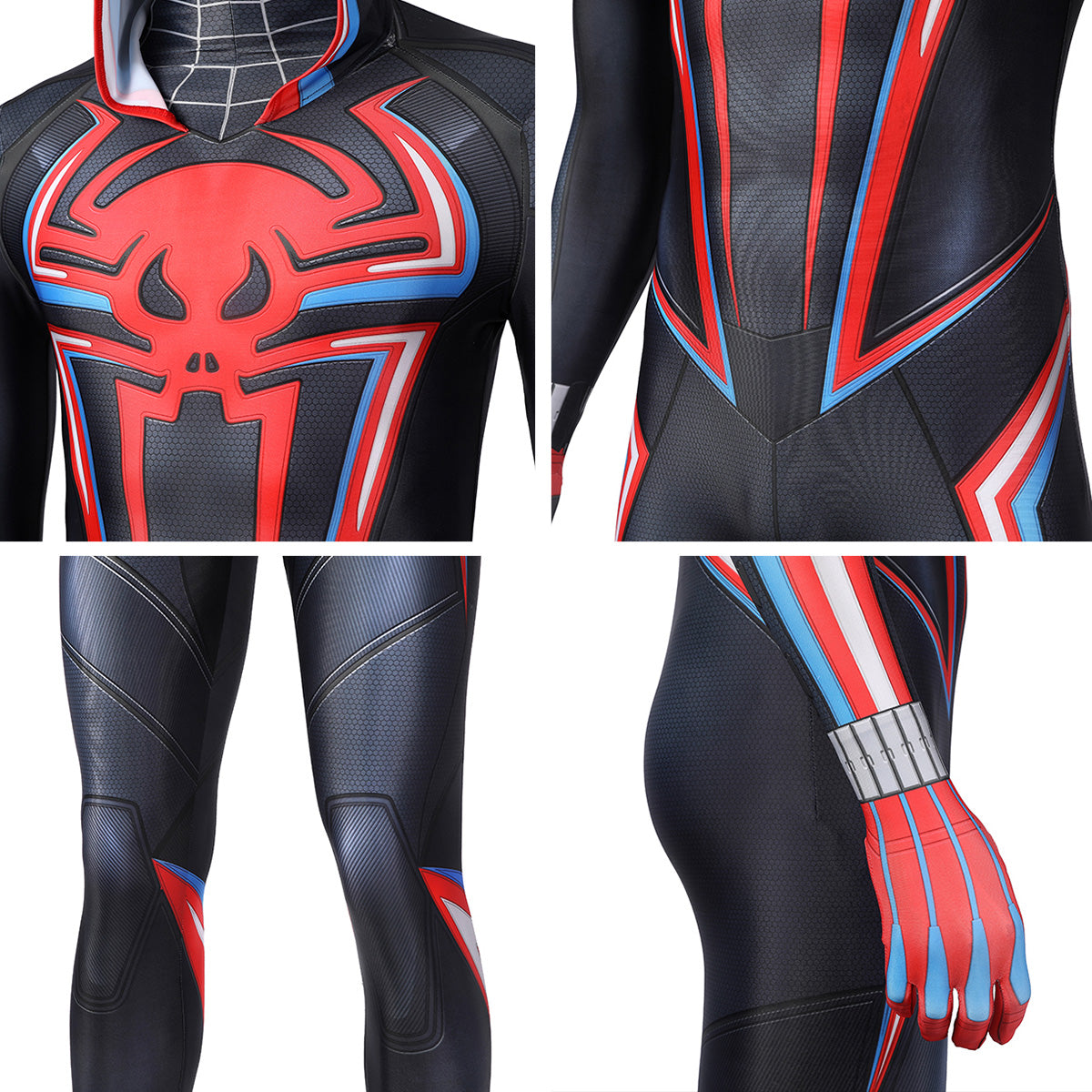 Spider-Man: Miles Morales 2099 Suit Cosplay Costume