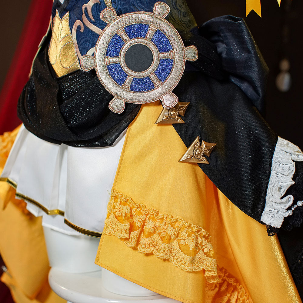 Genshin Impact Navia Premium Edition Cosplay Costume