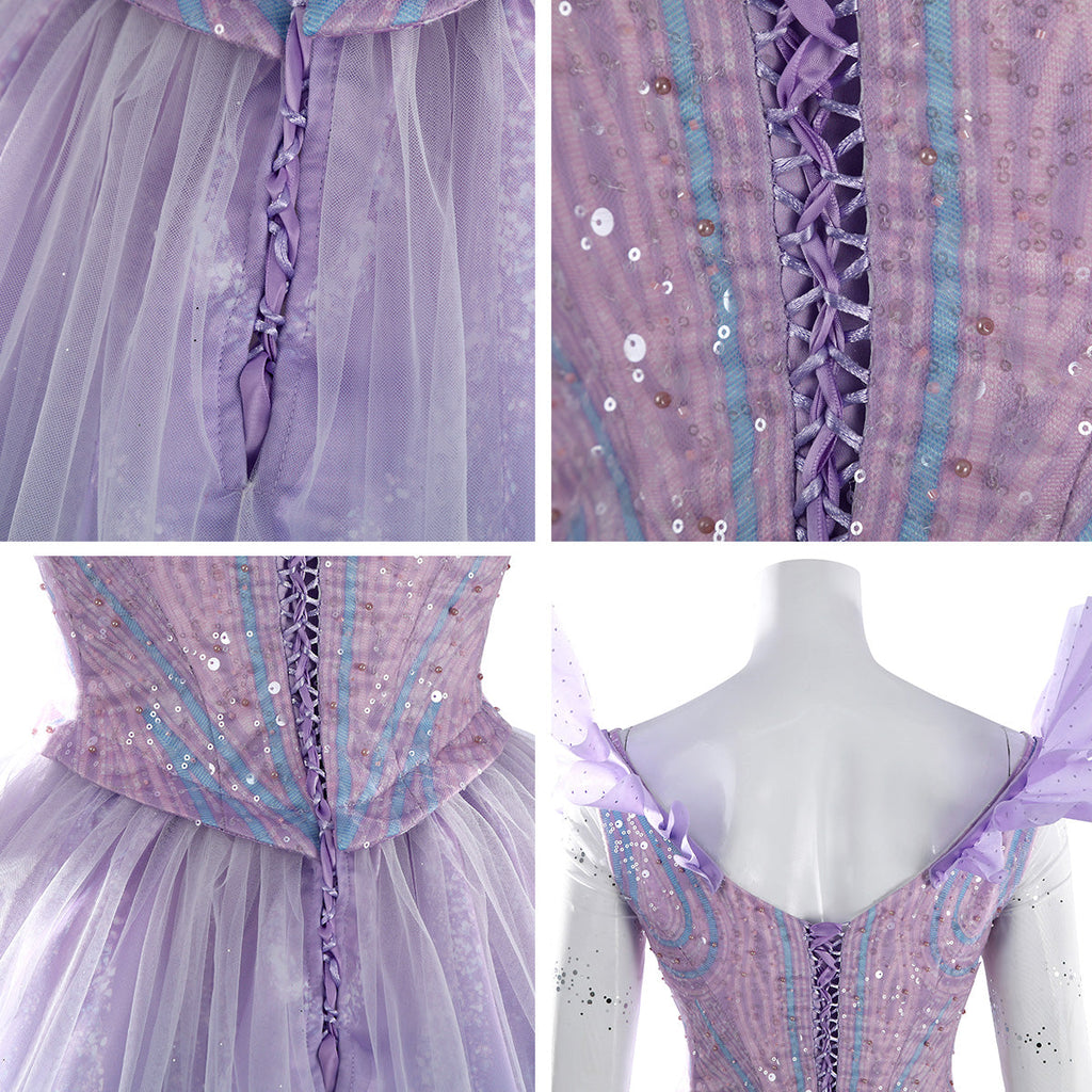 Wicked: For Good Glinda Cosplay Costume