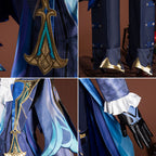Genshin Impact Fontaine Neuvillette Cosplay Costume