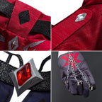 Genshin Impact Red Dead of Night Diluc Cosplay Costume
