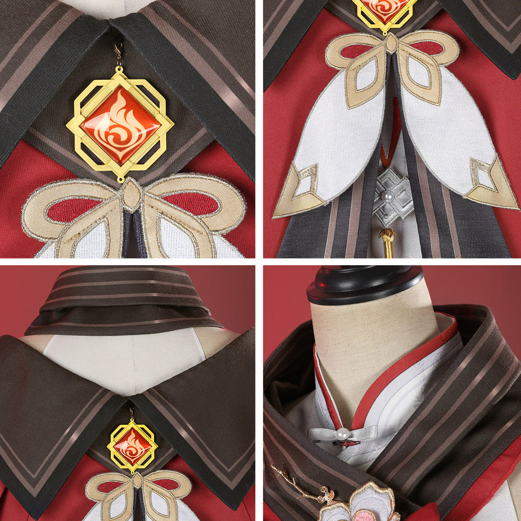 Genshin Impact Lantern Rite 5.3 Version Hu Tao New Skin Cosplay Costume