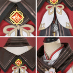 Genshin Impact Lantern Rite 5.3 Version Hu Tao New Skin Cosplay Costume