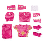 Power Rangers Pink Ninjetti Ranger Pink Ninja Ranger Cosplay Costume