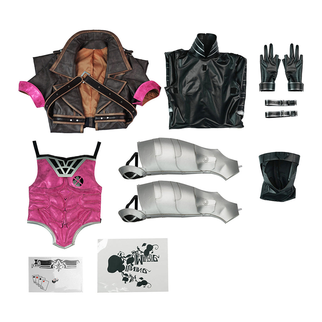 Marvel Rivals Gambit Cosplay Costume