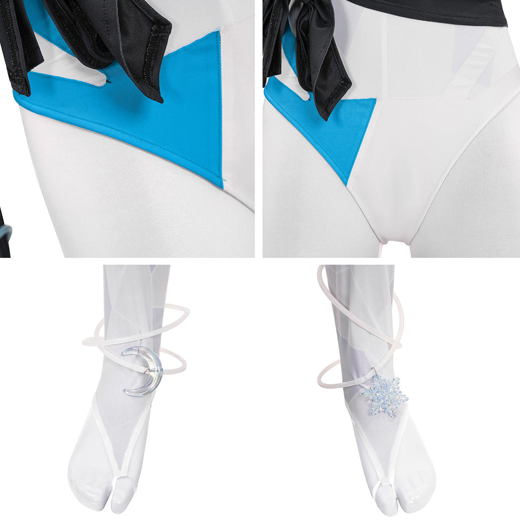Marvel Rivals Luna Snow Cool Summer Cosplay Costume