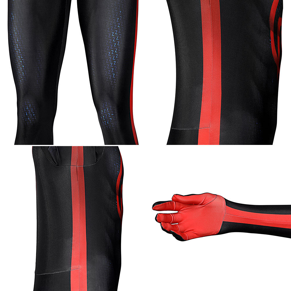 Across the Spider-Verse Miles Morales Cosplay Jumpsuit