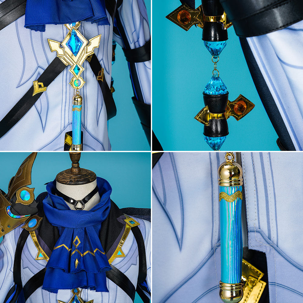 Genshin Impact Fatui Il The Doctor Cosplay Costume