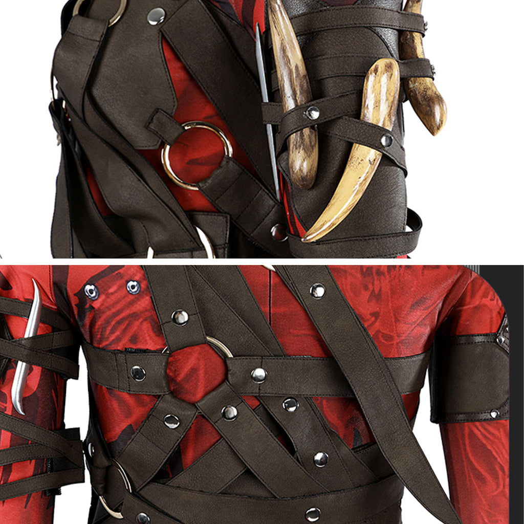Baldur's Gate 3 Karlach Black Cosplay Costume
