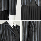 Wednesday Addams School Uniform Cosplay Costume