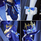 Genshin Impact Focalors Furina Premium Edition Cosplay Costume