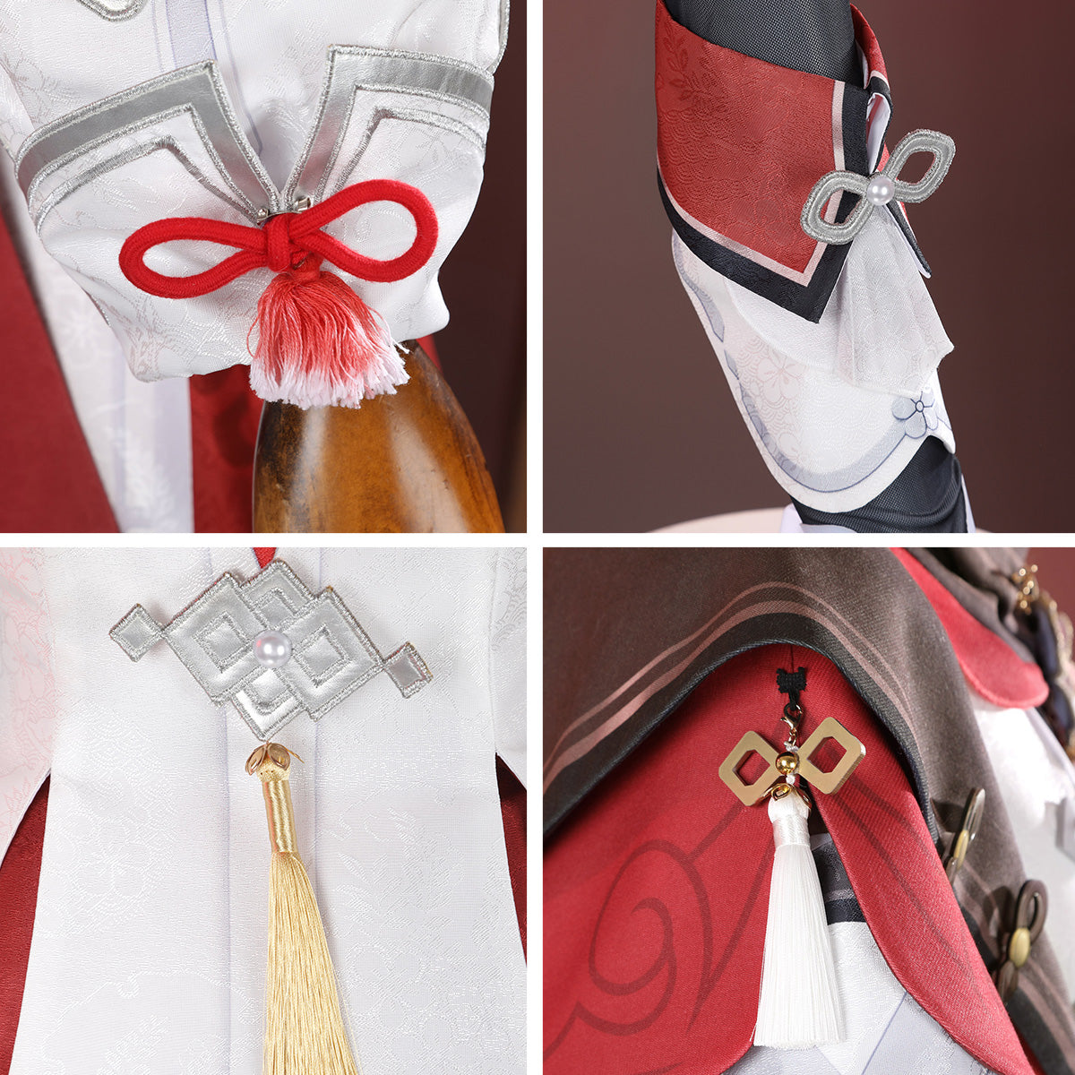 Genshin Impact Lantern Rite 5.3 Version Hu Tao New Skin Cosplay Costume